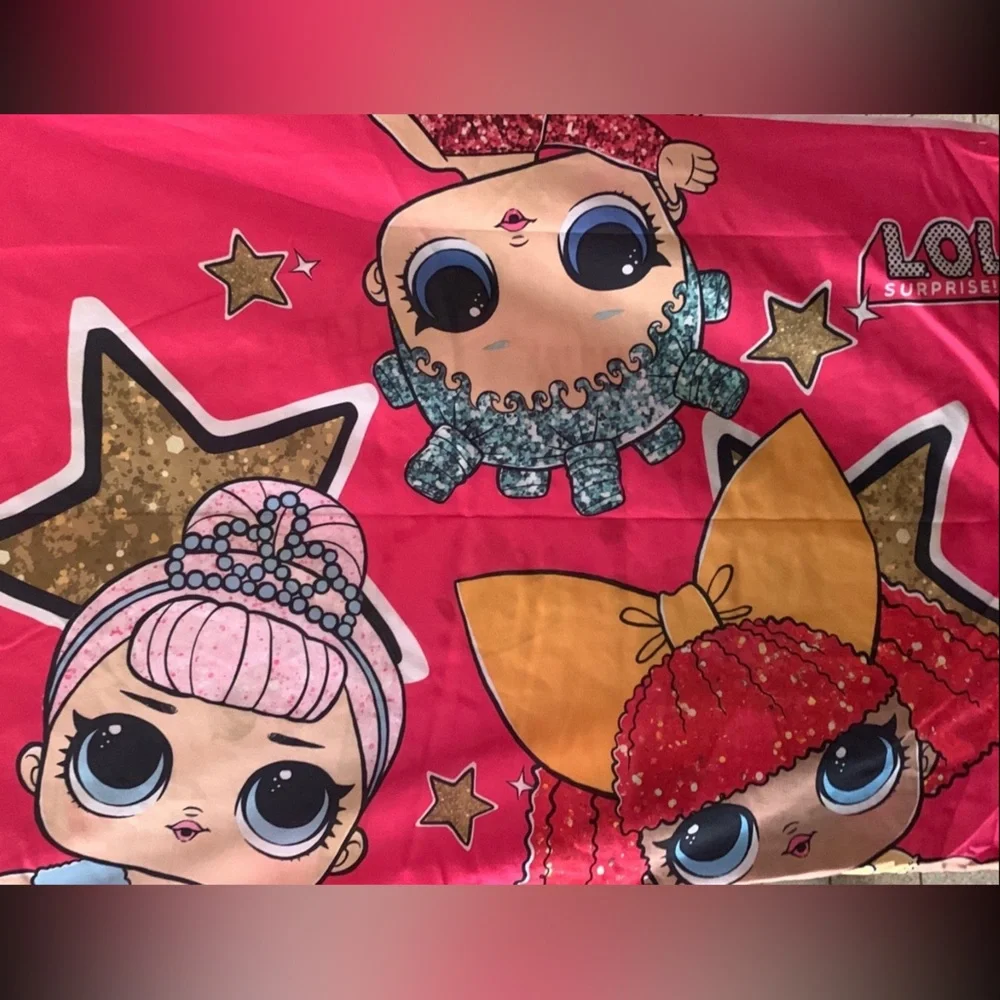 L.O.L. Surprise! Twin Glitterful Comforter Bundle Set
